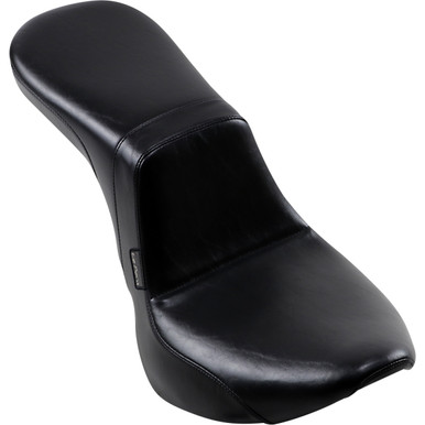LE Pera #LY-543S - Daytona 2-Up Seat - Without Backrest - Smooth - Black - FX/FL '18-'23