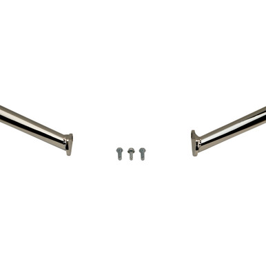 LA Choppers #LA-7100-00 - Engine Guard - Chrome - Twin Peaks