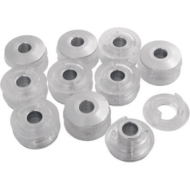 Alloy ART #GT-T3 - Tank Mounting Bushings and Inserts - Poly/Aluminum - 10-Pack