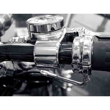 Joker Machine #03-147 - JX Series Throttle Housing - Single Cable - Chrome