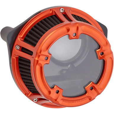 Arlen Ness #18-185 - Method™ Clear Series Air Cleaner - Orange