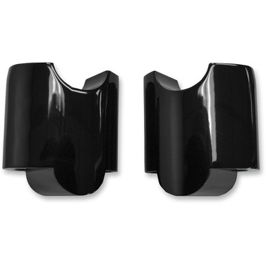 LA Choppers #LA-7433-02B - Handlebar Riser Extensions - 2" - Forty-Eight - Black