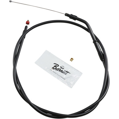 Barnett #131303002106 - Stealth Series Throttle Cable - +6" - '96-'06 Sportster