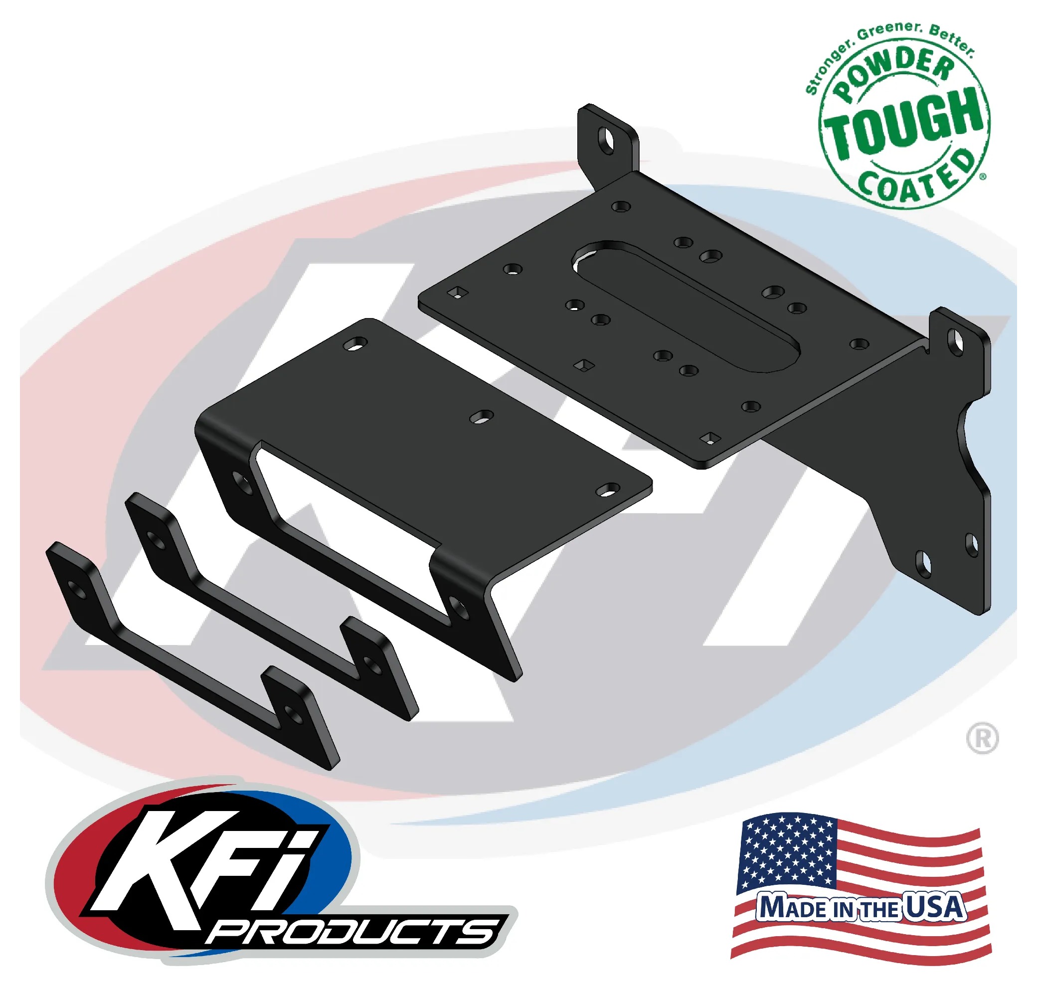 KFI Winch Mounts Polaris Ranger XD / Crew XD 2024-2026