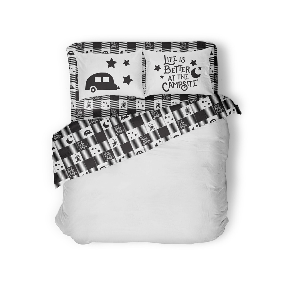 Camco Life Is Better At The Campsite King Sheet Set