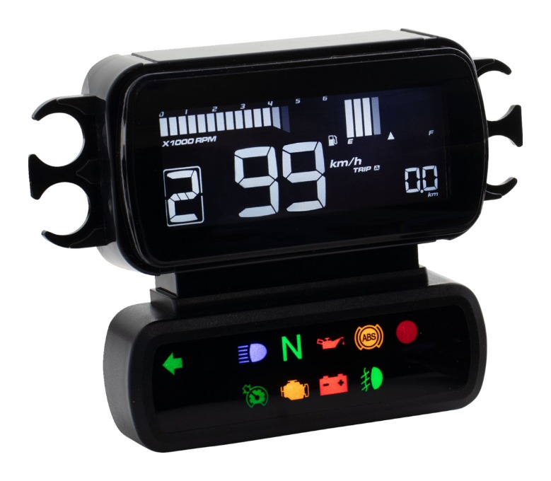 Koso D2 LCD Multifunction Meter For Harley Softail 2018-2024