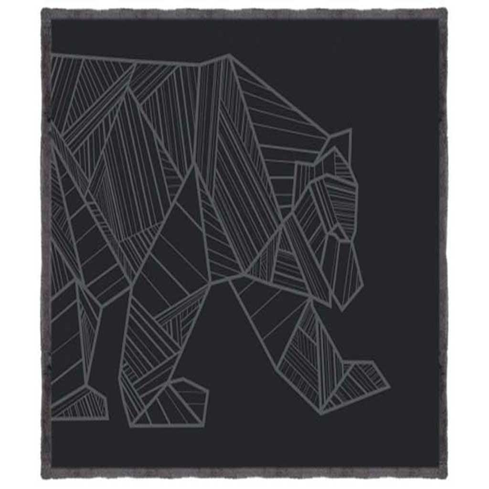 Kuma Bear Sherpa Throw Blanket