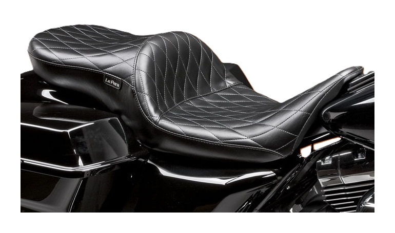 Le Pera Maverick Diamond Stitch Seat For Harley FLTRX / FLHX 2023-2026