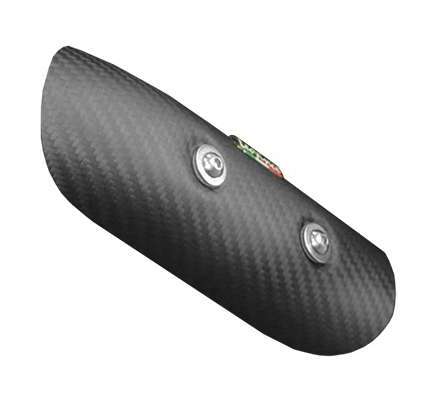 LeoVince Carbon Fiber Heat Shield Kawasaki Ninja 400 / 500 / Z400 / Z500 2018-2026