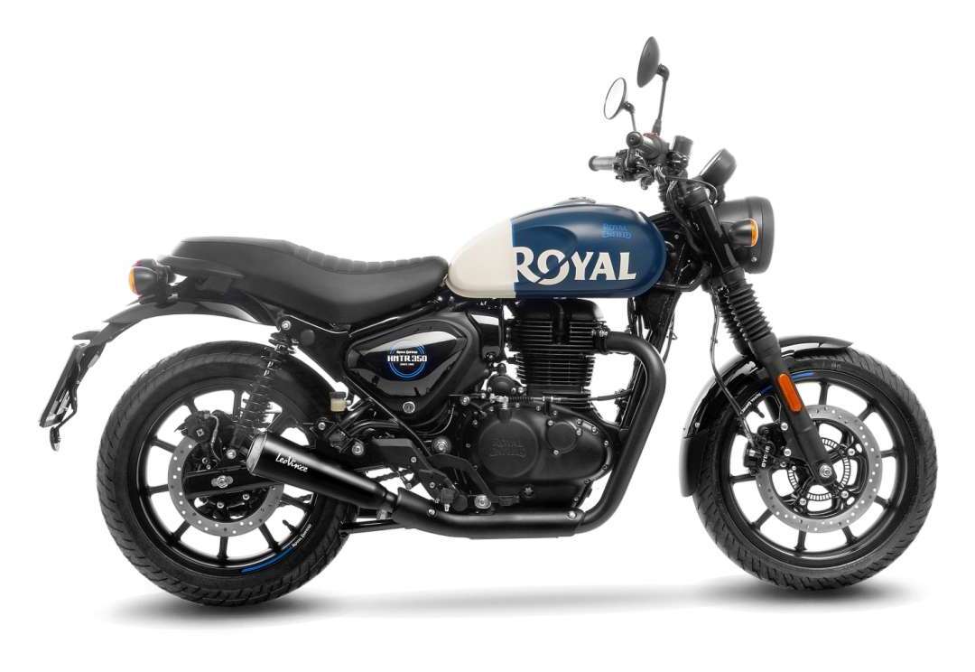 LeoVince GP One Slip-On Exhaust Royal Enfield Hunter 350 2023-2026