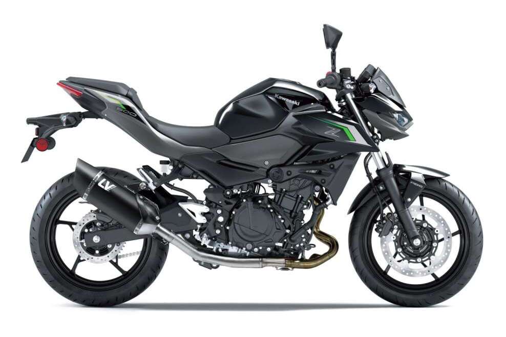 LeoVince LV-14 R Slip-On Exhaust Kawasaki Ninja 400 / 500 / Z400 / Z500 2018-2026