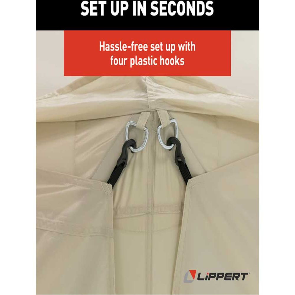 Lippert Picnic Popup Gazebo Wind Panels 12 ft x 12 ft