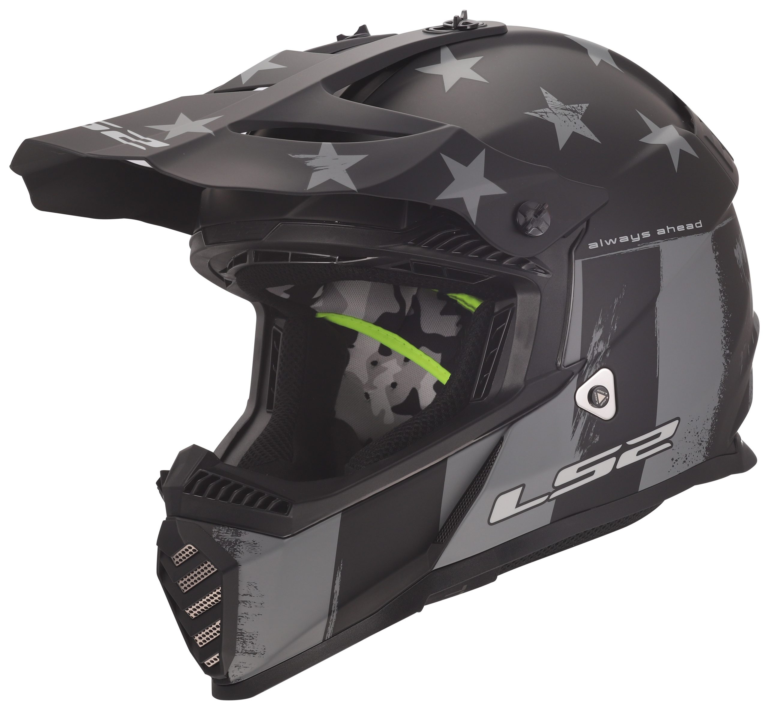 LS2 Youth Gate II Battle Scar Helmet