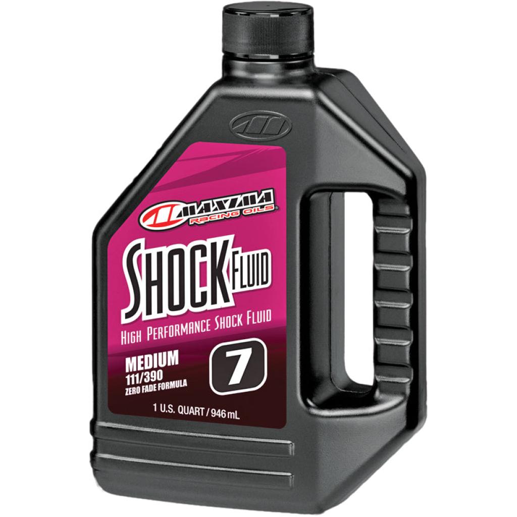 Maxima Racing Shock Fluid (Powersports) 7WT 1 Quart