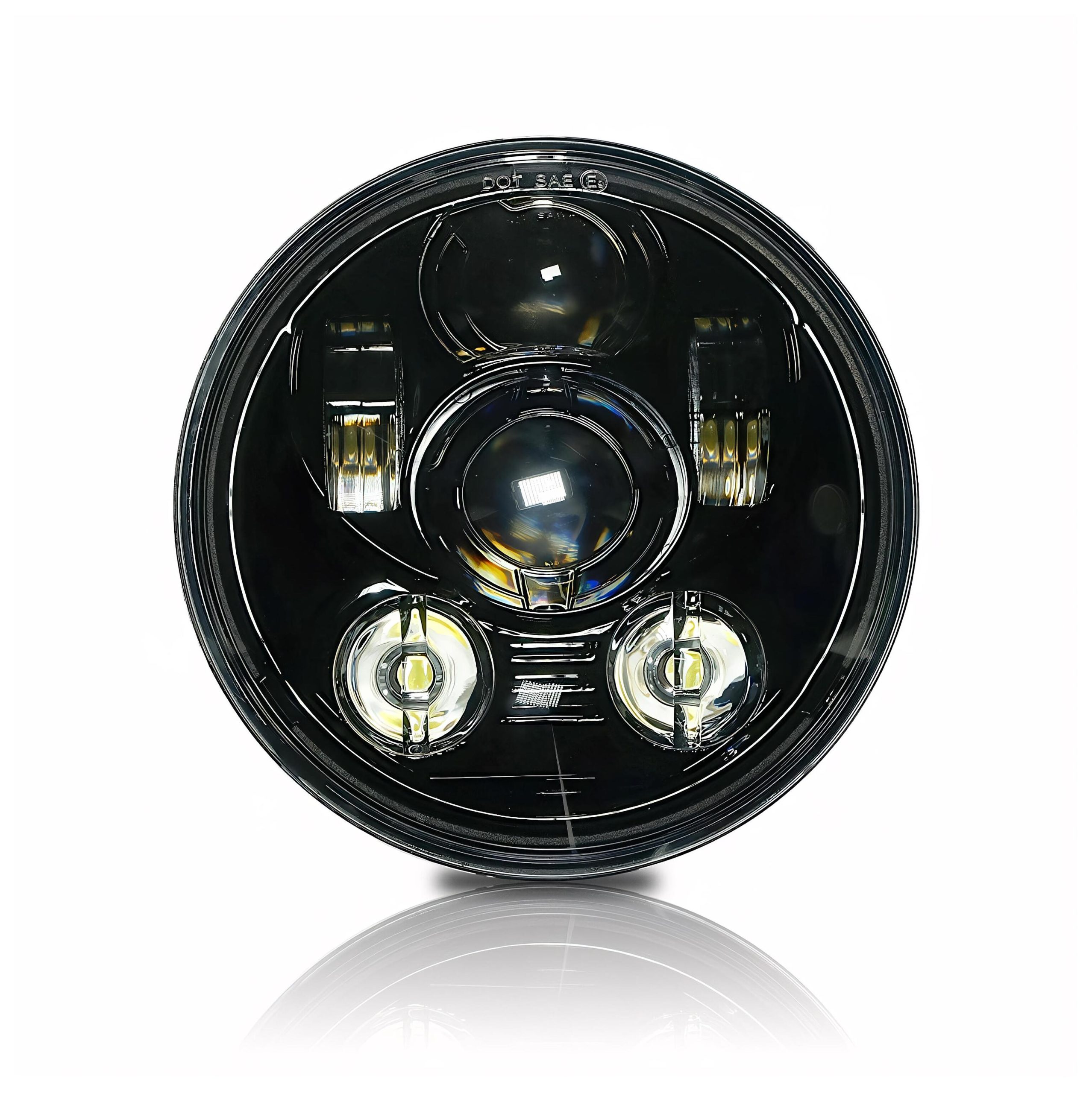 Milwaukee Twins 5.75" LED Headlight For Harley 1988-2024
