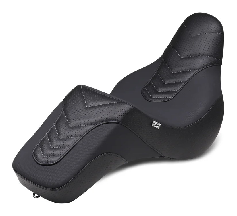 Mustang Kodlin Signature Series Squareback Seat For Harley FXLR / FLSB 2018-2026