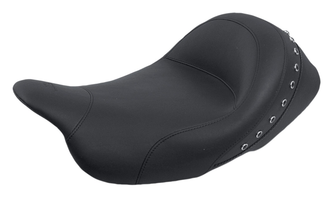 Mustang Standard Touring Solo Seat For Harley Touring 2008-2025