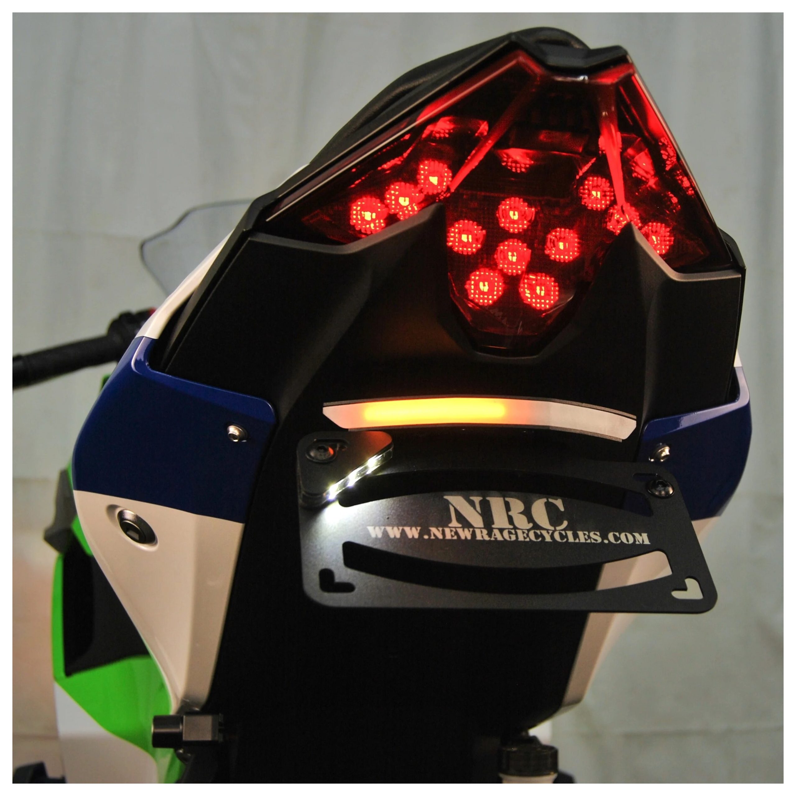 New Rage Cycles LED Fender Eliminator Kawasaki Ninja 500 2024-2026