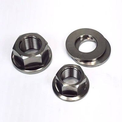 Norton Motorsports Yamaha R3 Titanium Axle Nuts and Washers (front & rear)