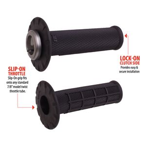 ODI MX V2 Universal Lock On Half Waffle Grips