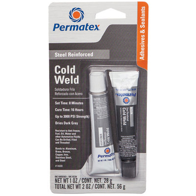 Permatex Cold Weld Bonding Compound 1oz 2/Pack