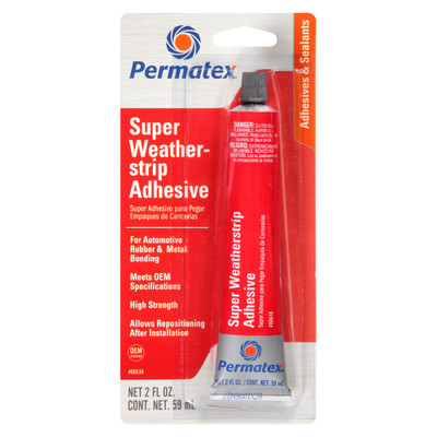 Permatex Super Weatherstrip Adhesive