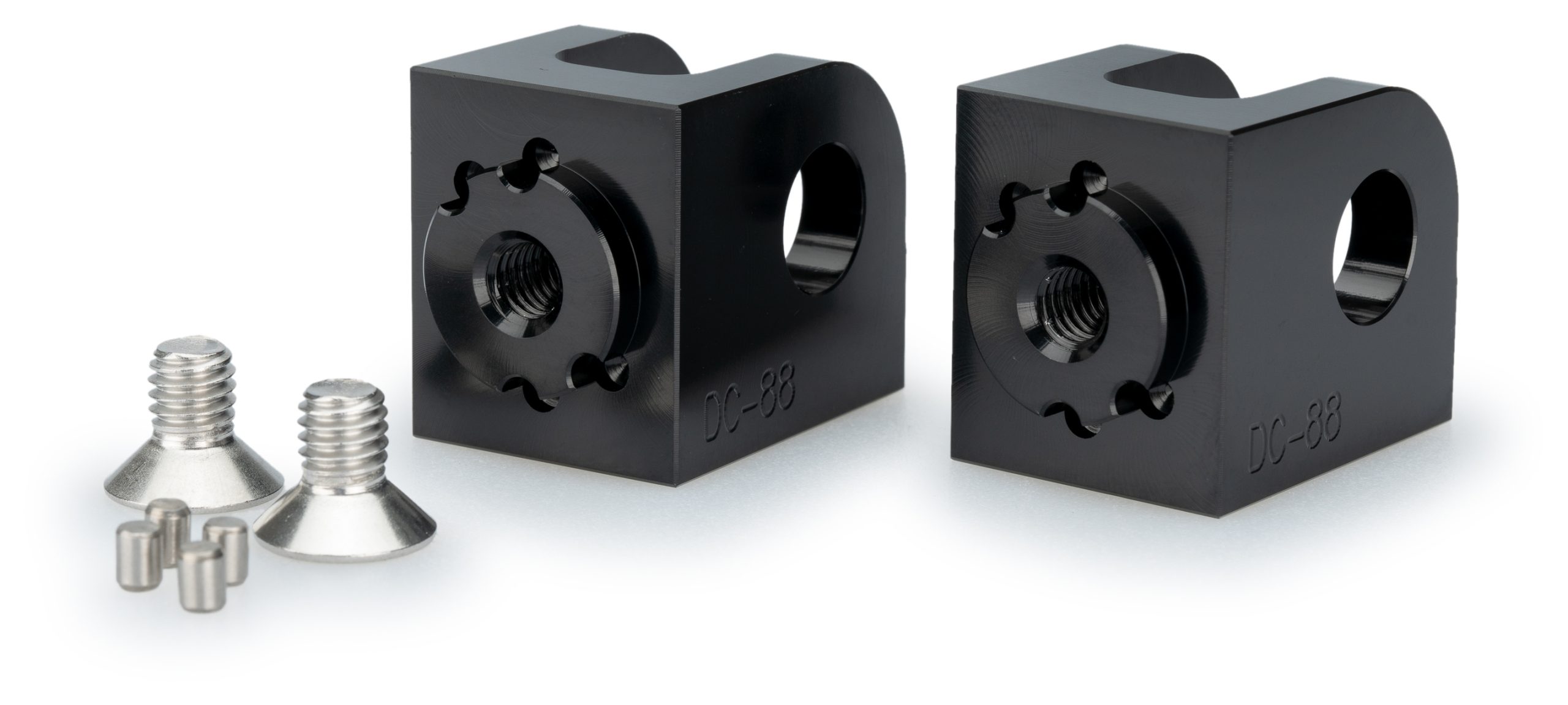 Puig Adjustable Passenger Footpeg Mounts CFMOTO 300NK / 450NK / 800NK 2023-2026