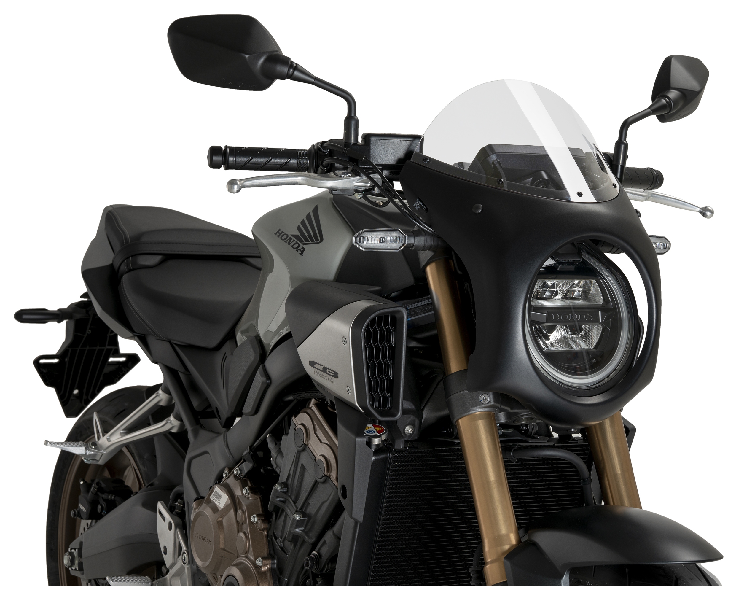 Puig Retro Semi Fairing Honda CB650R 2024-2025