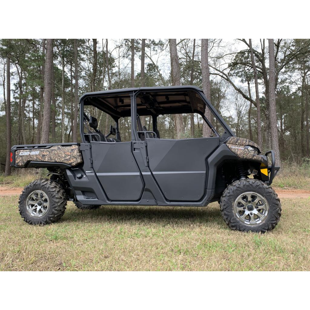 Rival Powersports Rear Half Doors Defender Max | 2444.7276.2