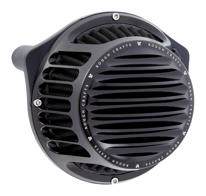 Rough Crafts Round Air Cleaner For Harley Touring / Softail 2023-2026