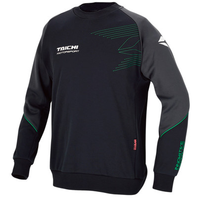 RS Taichi Warm Ride Shirt RSU602 [Black/White] [JP Large]