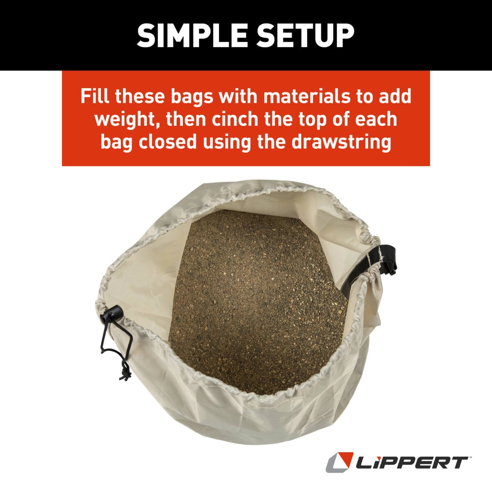 Lippert Picnic Popup Gazebo Sandbags