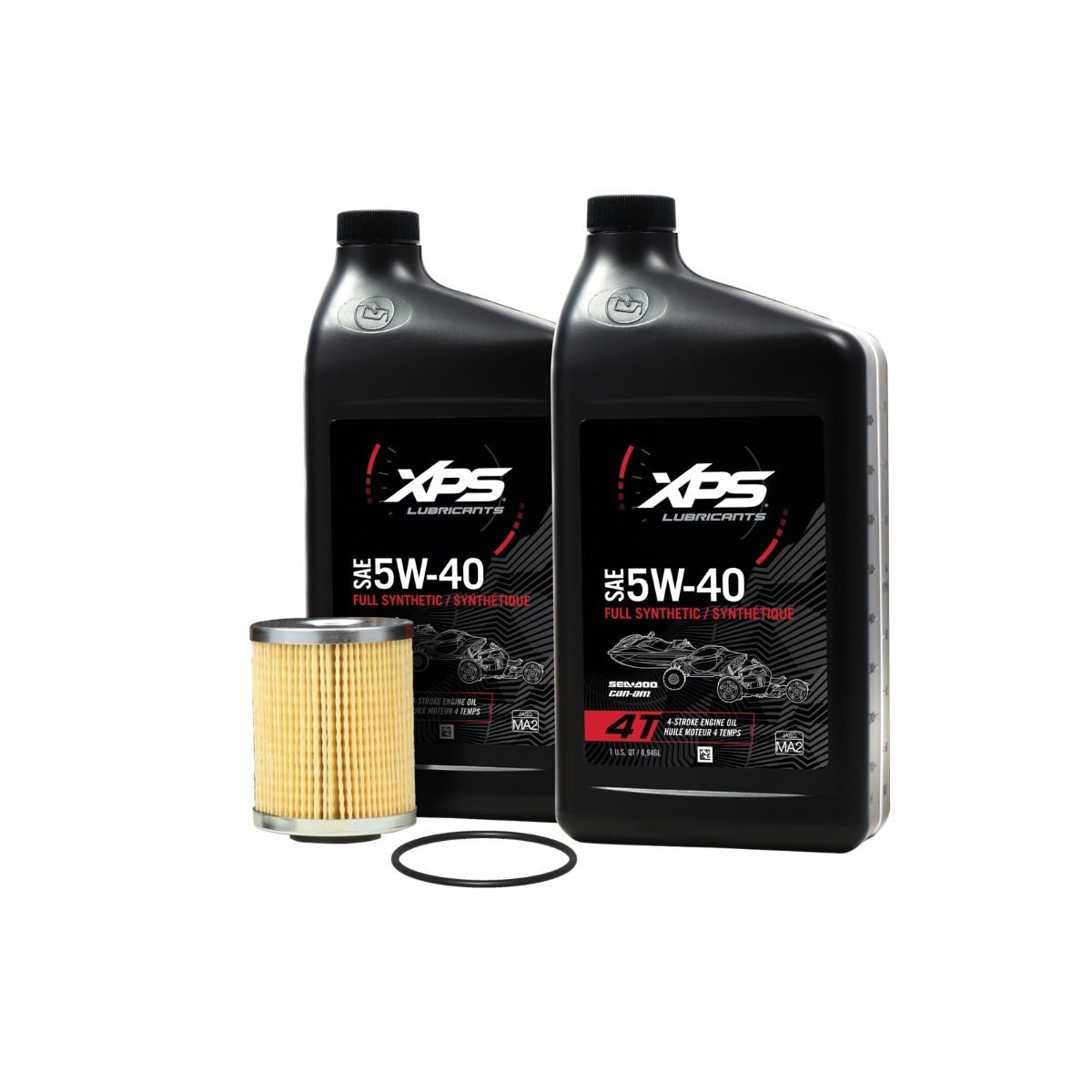 SEA-DOO XPS 4T 5W-40 FULL SYNTHETIC OIL CHANGE KIT FOR ROTAX 900 ACE ENGINE - 9779485