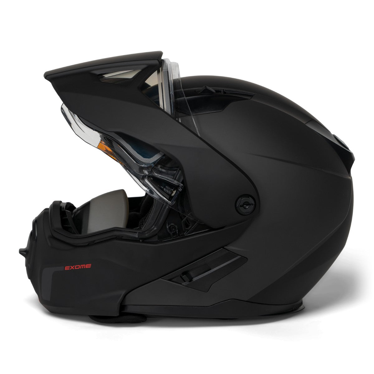 SKI-DOO EXOME SPORT HEATED HELMET WITH ELECTRIC VISOR (DOT) CHARCOAL GREY - 9290370407