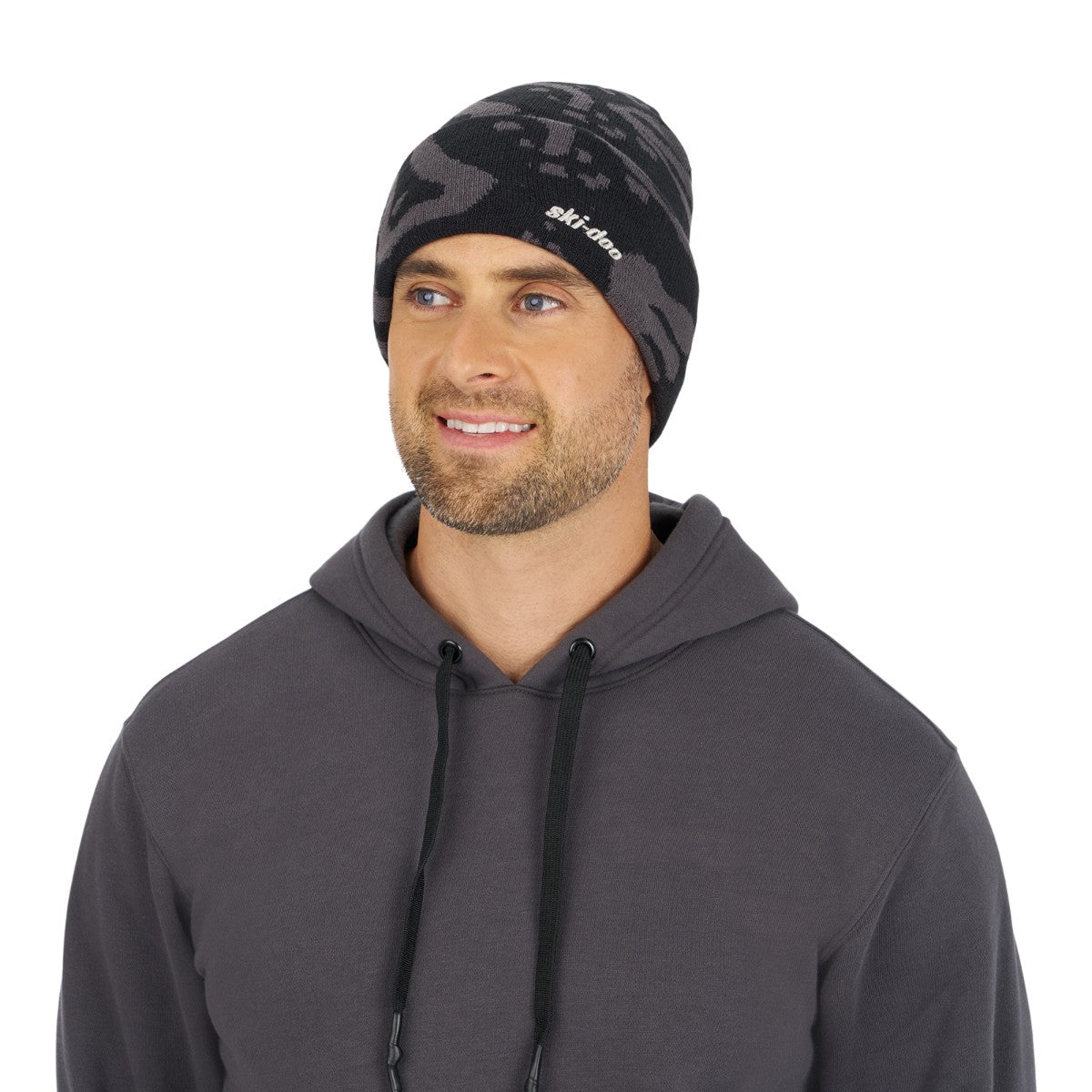 SKI-DOO UNISEX LANDING BEANIE BLACK ONE SIZE - 4488070090