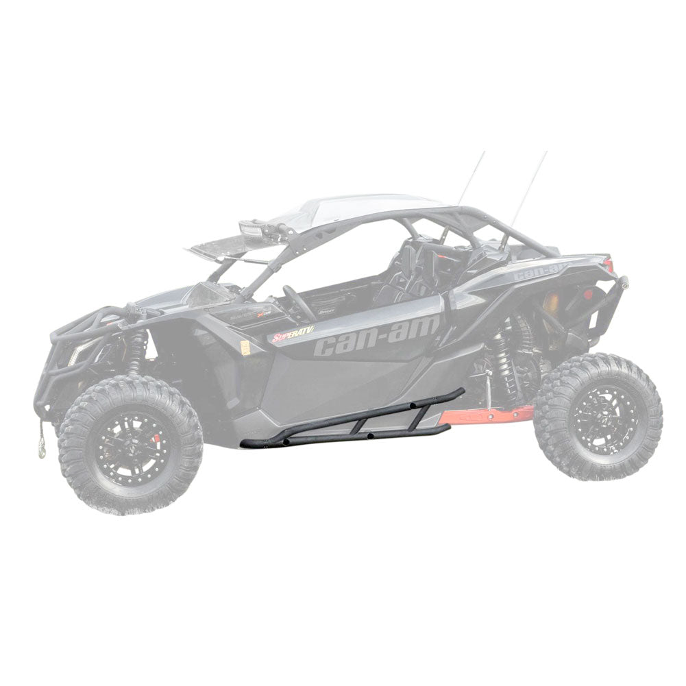 SuperATV Heavy Duty Nerf Bars Can-Am Maverick X3 X Turbo 64 Inch 2017-
