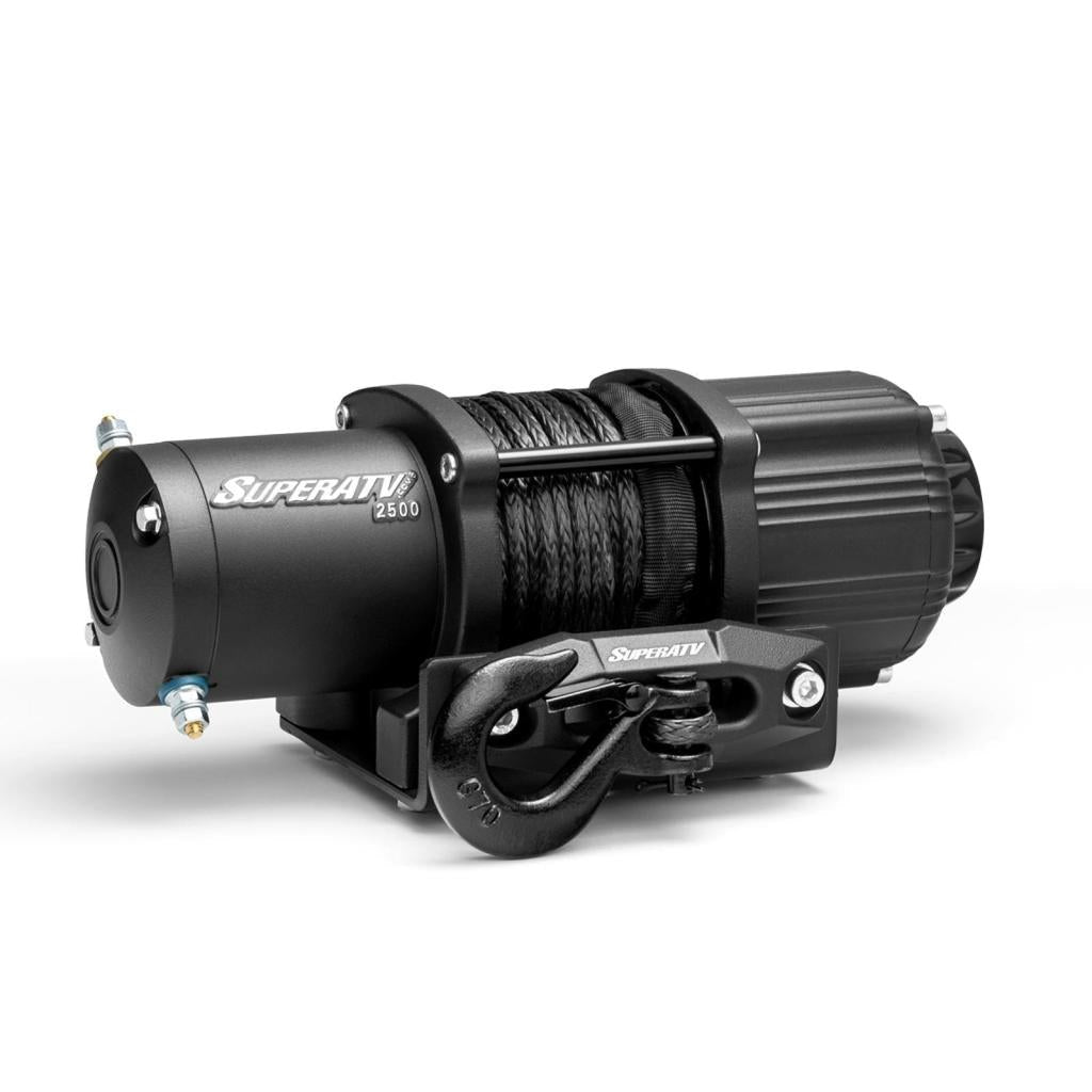 SuperATV 2500 lb. UTV/ATV Winch (With Wireless Remote & Synthetic Rope)