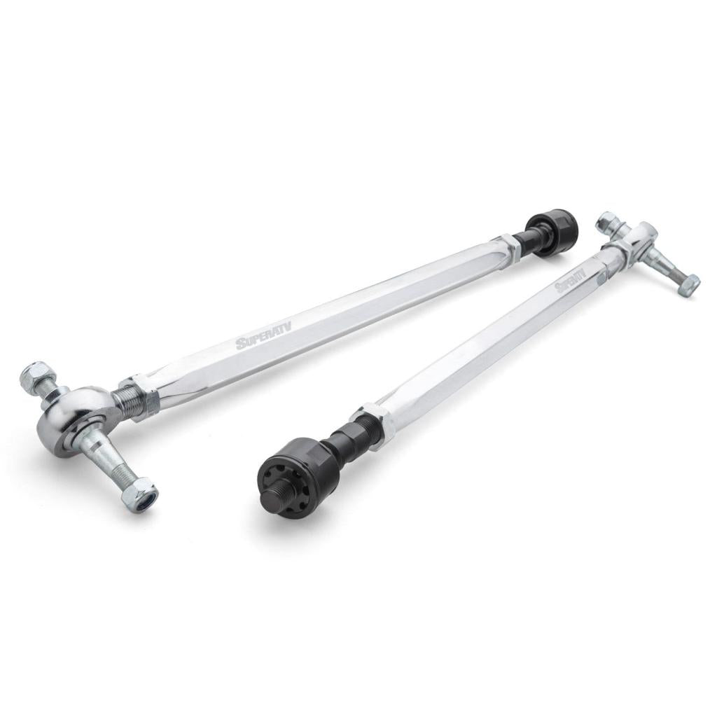 SuperATV Can-Am Defender HD8 RackBoss 2.0 Billet Aluminum Hex Tie Rod Kit