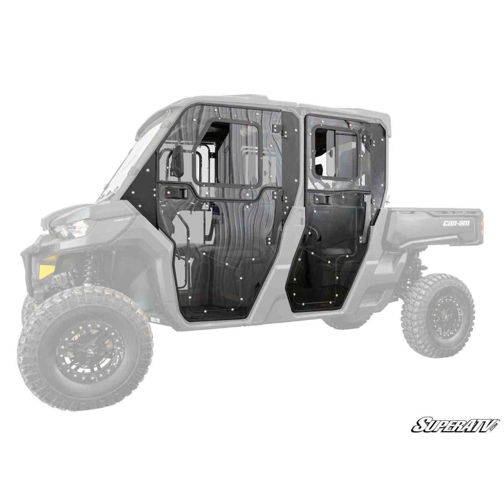 SuperATV Can-Am Defender MAX Convertible Cab Enclosure Doors