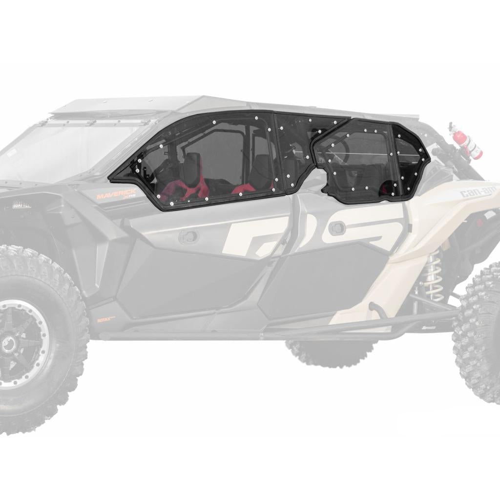 SuperATV Can-Am Maverick X3 MAX Hard Cab Enclosure Upper Doors