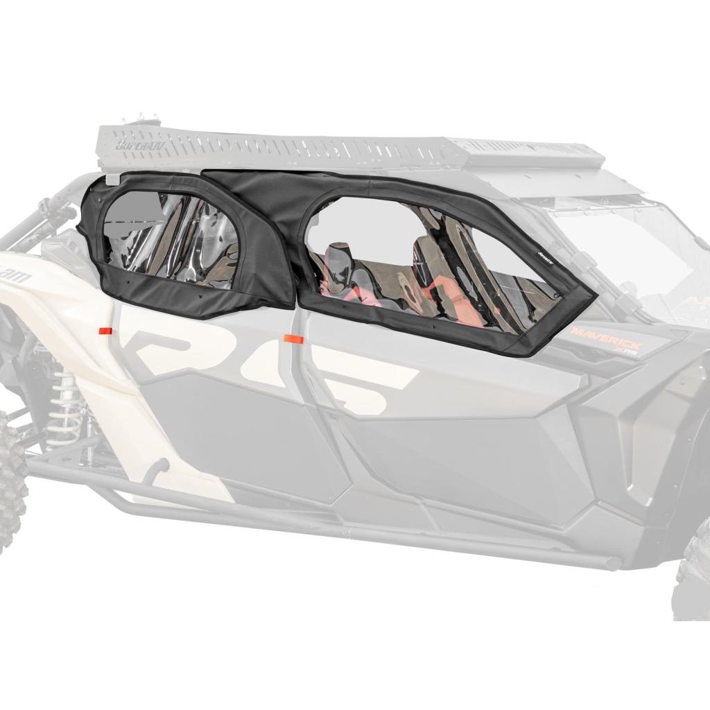 SuperATV Can-Am Maverick X3 MAX Primal Soft Cab Enclosure Upper Doors