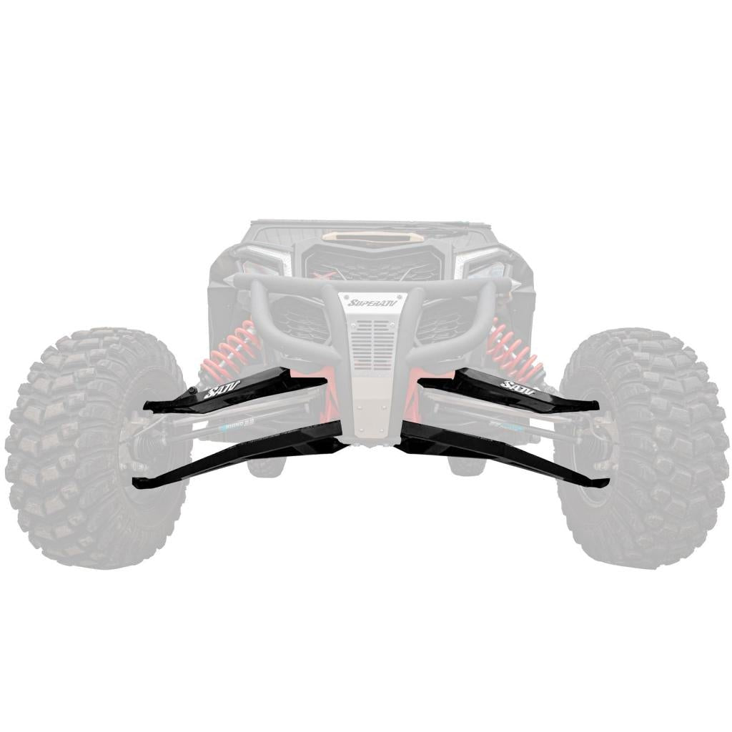 SuperATV Can-Am Maverick X3 Sidewinder A-Arms—1.5" Forward Offset