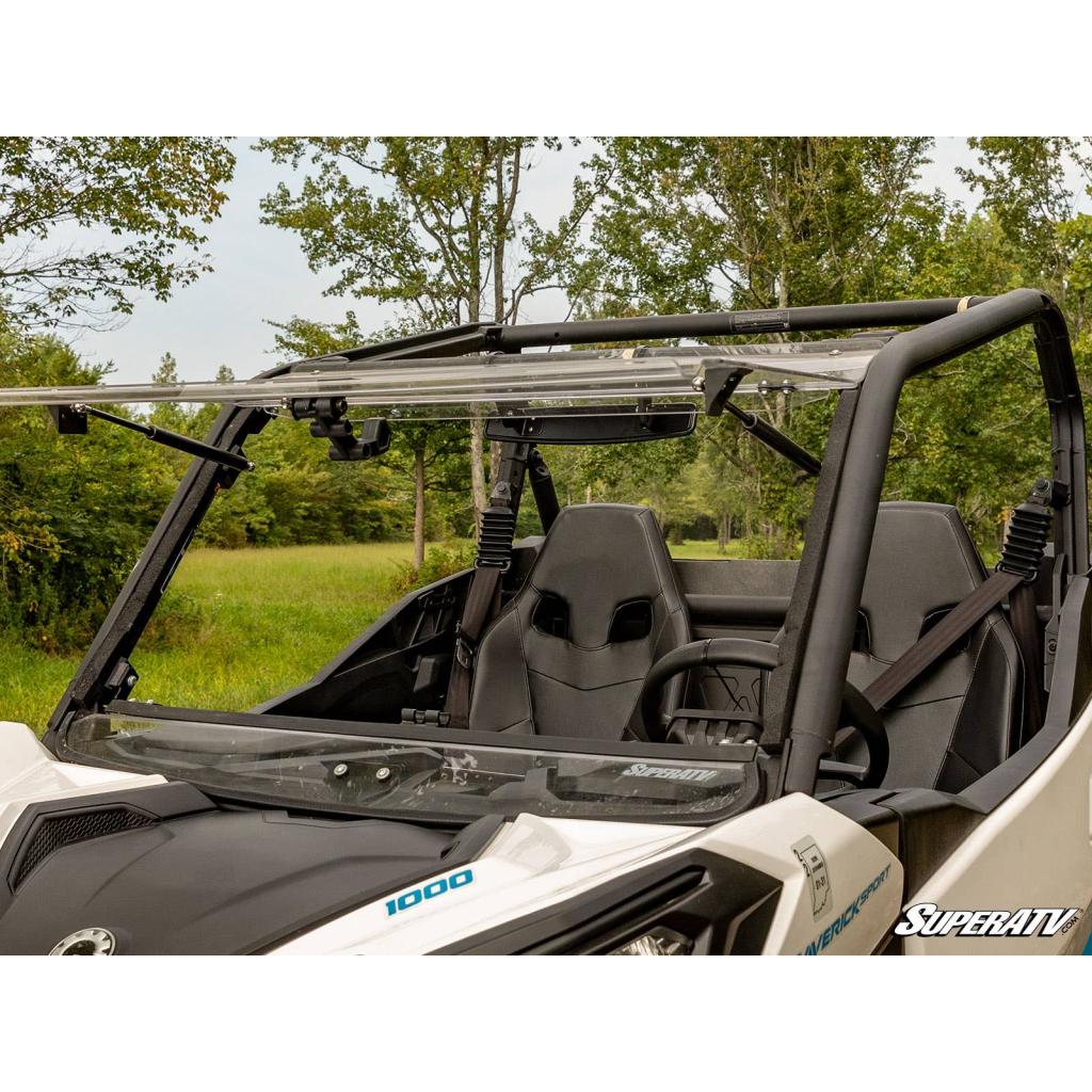 SuperATV Hisun 17" Curved Rear View Mirror