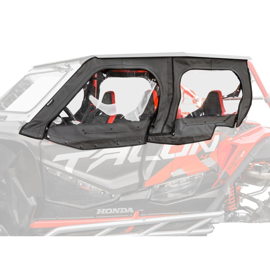 SuperATV Honda Talon 1000X-4 Primal Soft Cab Enclosure Upper Doors