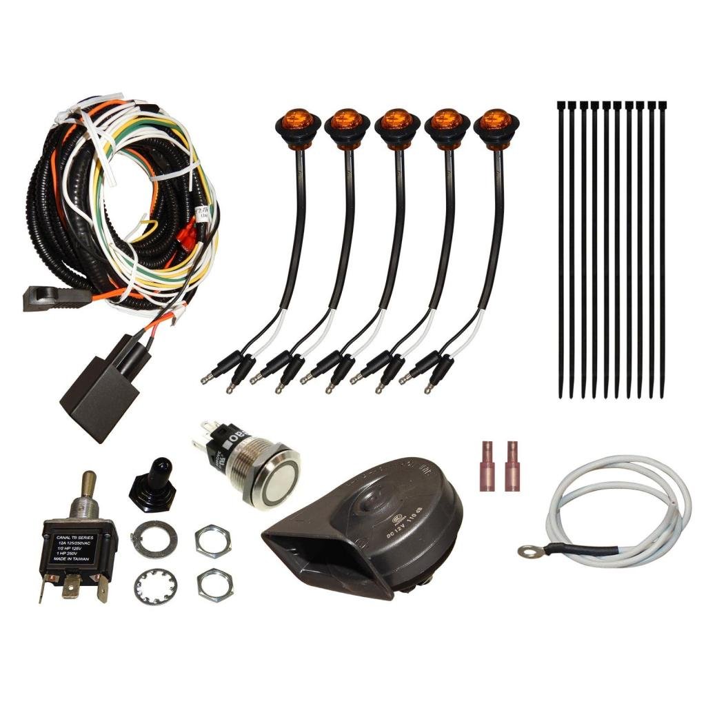 SuperATV Kawasaki Mule Pro Plug & Play Turn Signal Kit