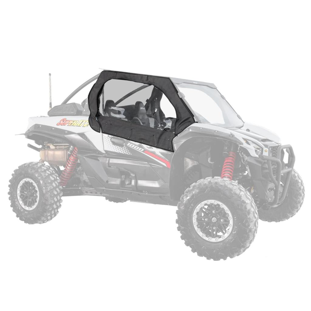 SuperATV Kawasaki Teryx KRX 1000 Primal Soft Cab Enclosure Upper Doors
