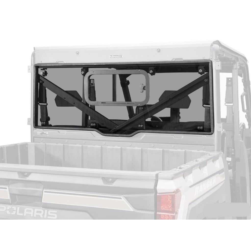 SuperATV Polaris Ranger XP 1000 Sliding Rear Windshield