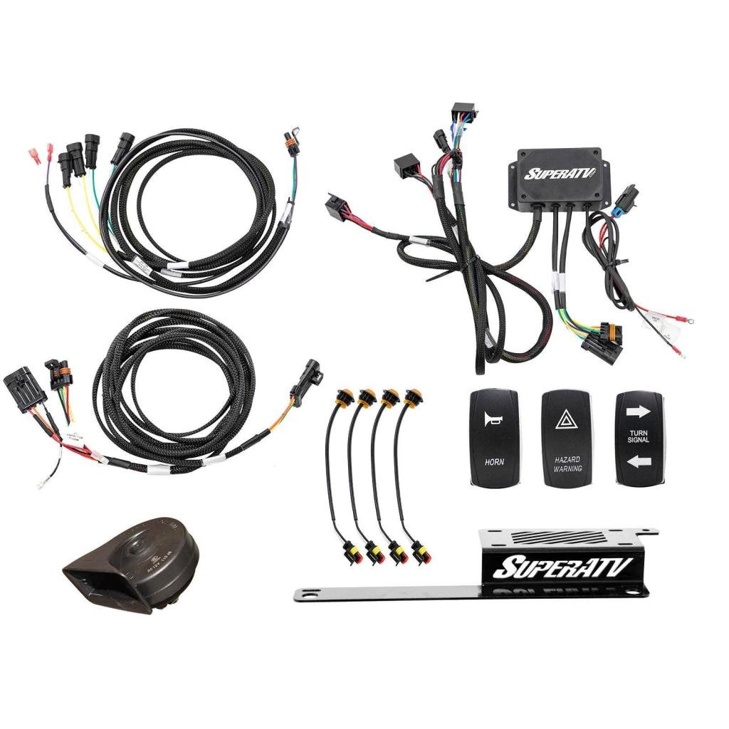 SuperATV Polaris RZR 900 Toggle Plug & Play Turn Signal Kit