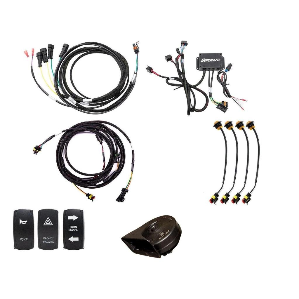 SuperATV Polaris RZR PRO XP Plug & Play Turn Signal Kit