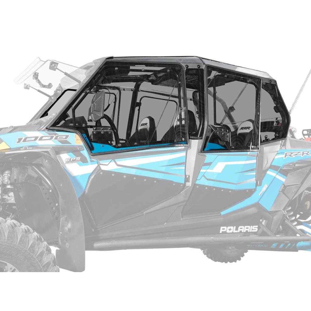 SuperATV Polaris RZR XP 4 1000 Hard Cab Enclosure Upper Doors